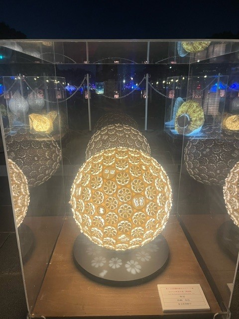 　　地球にやさしいグリーン電力を使用したイベント　　　　　「創エネ・あかりパーク®2025」に行ってきました。